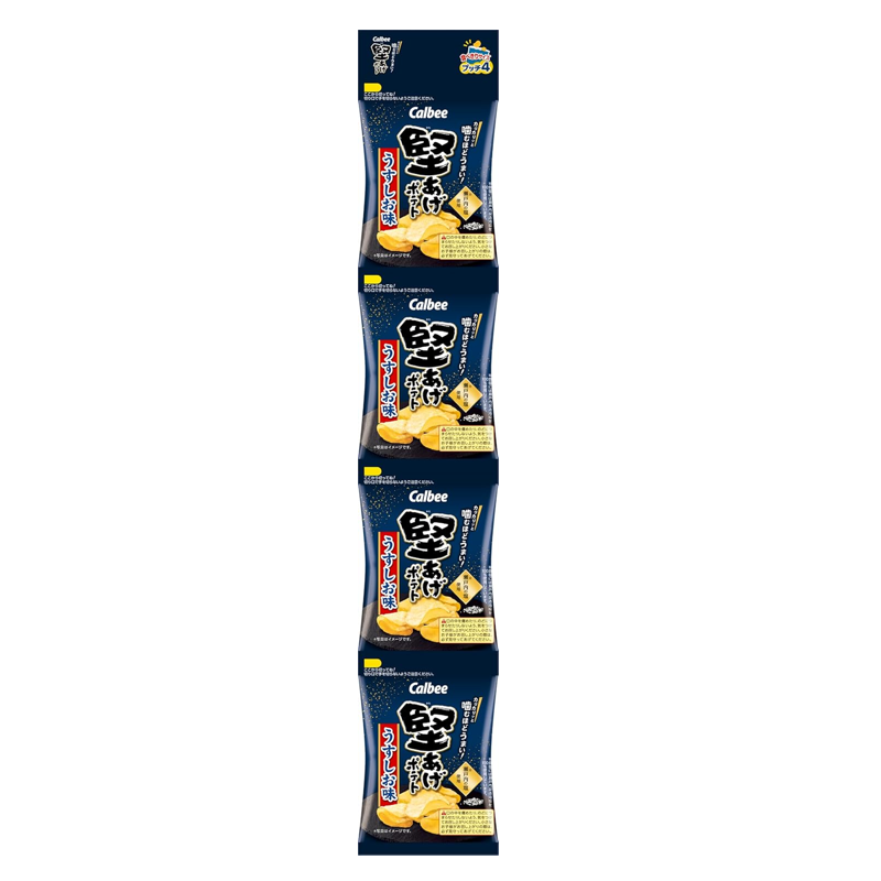 Calbee Hard Potato Ushio Taste Pucci 1x4 60g