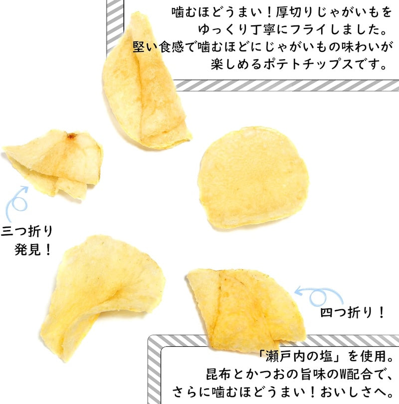 Calbee Hard Potato Ushio Taste Pucci 1x4 60g