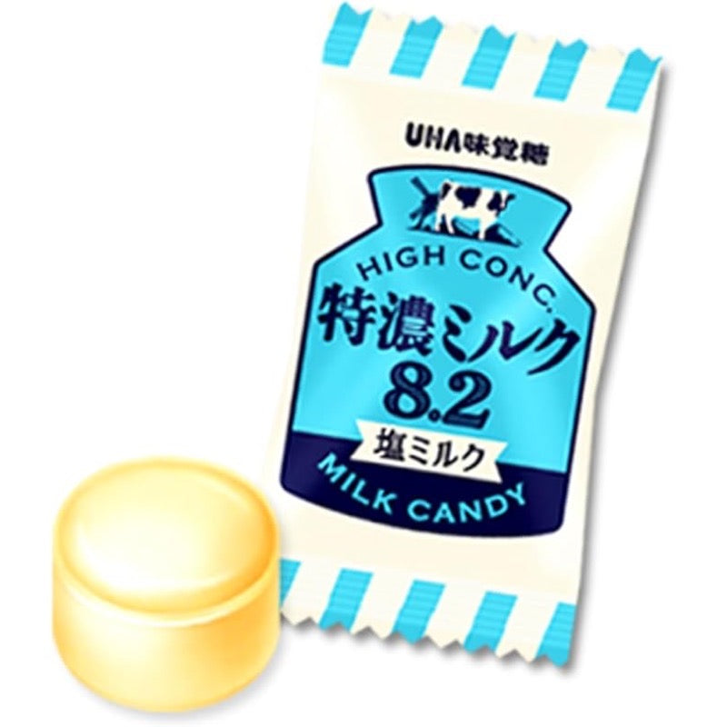 UHA味觉糖特浓牛奶8.2咸牛奶75gx1袋