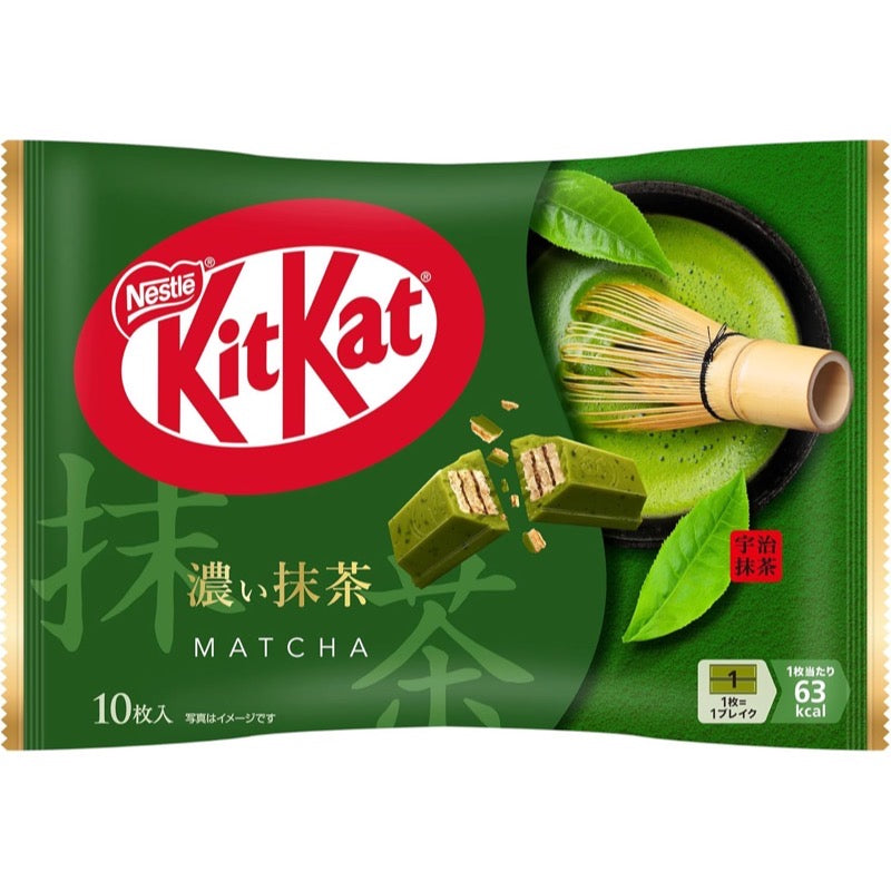 KitKat Mini 成人甜味黑抹茶味 10 颗 1包