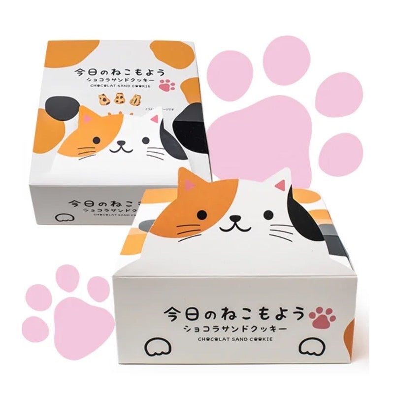 今日 Nekomoyo 貓咪餅乾夾心餅 8 入