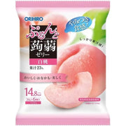 ORIHIRO Konjac Jelly White Peach 120g (6pcs)