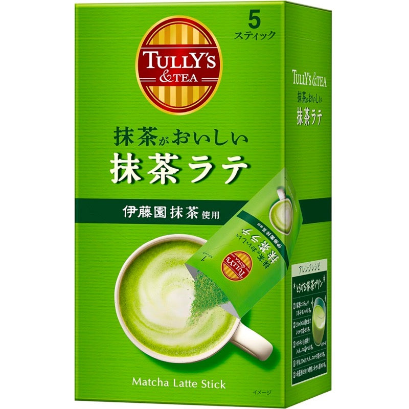 TULLY'S 5 Matcha Latte 90g (5*18g)