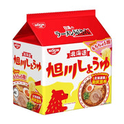 Nissin Asahikawa Soy Sauce Ramen 5 Pack 445g
