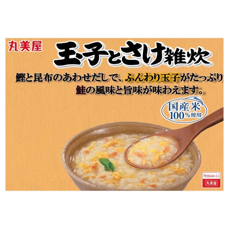 丸美屋 蓬松鸡蛋 三文鱼杂烩面 250g 