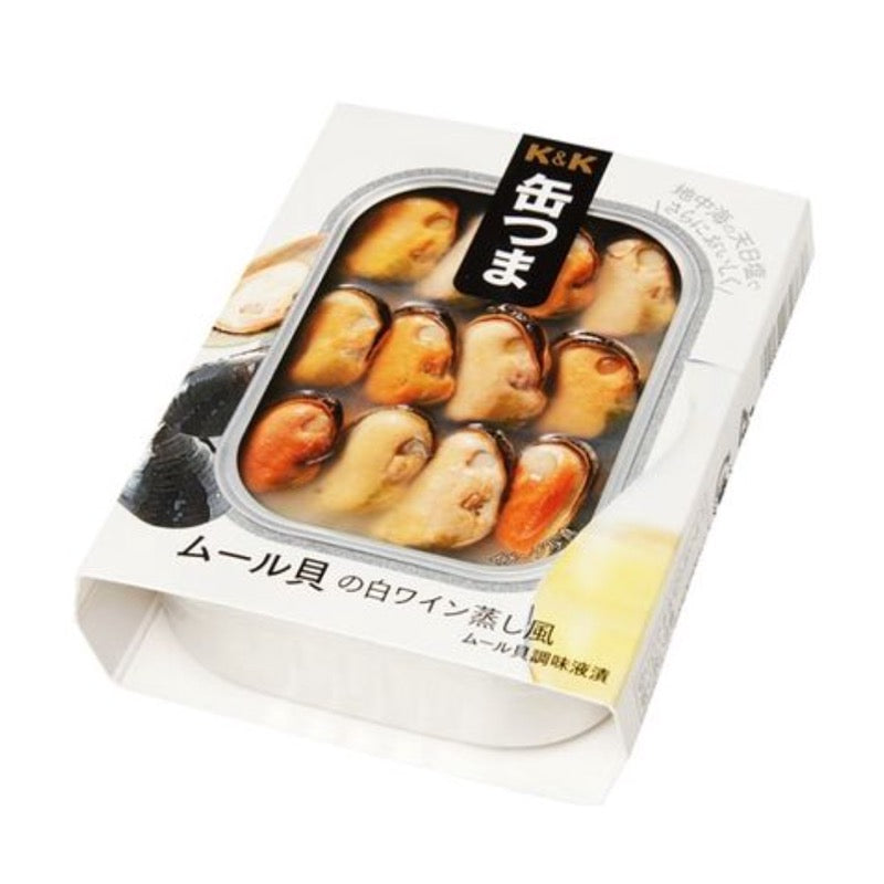 K&K Tsuma Mussels Steamed in White Wine 95g