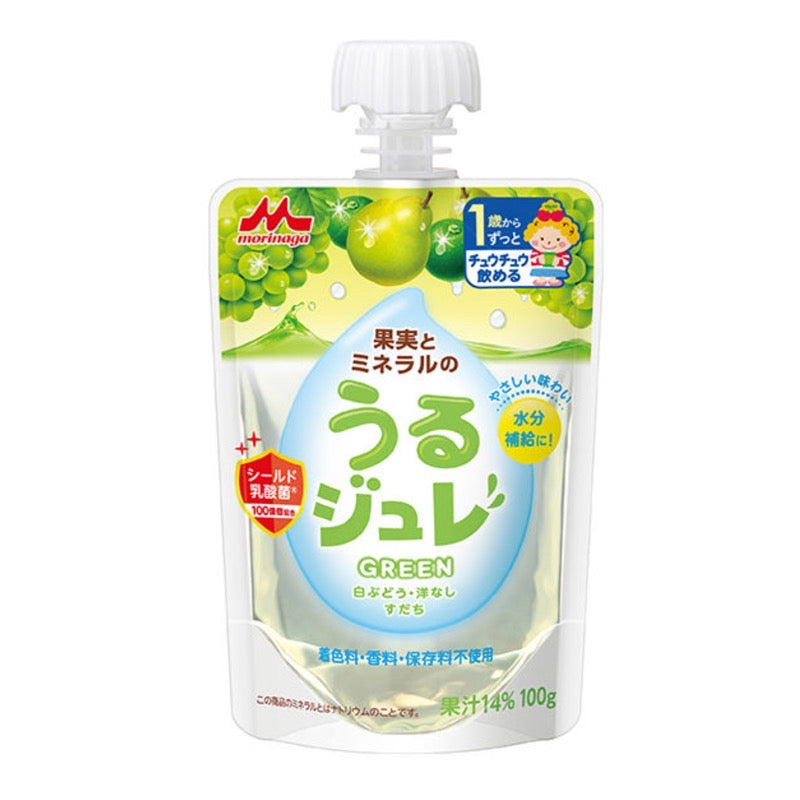 Morinaga fruit and mineral jelly GREEN 100g
