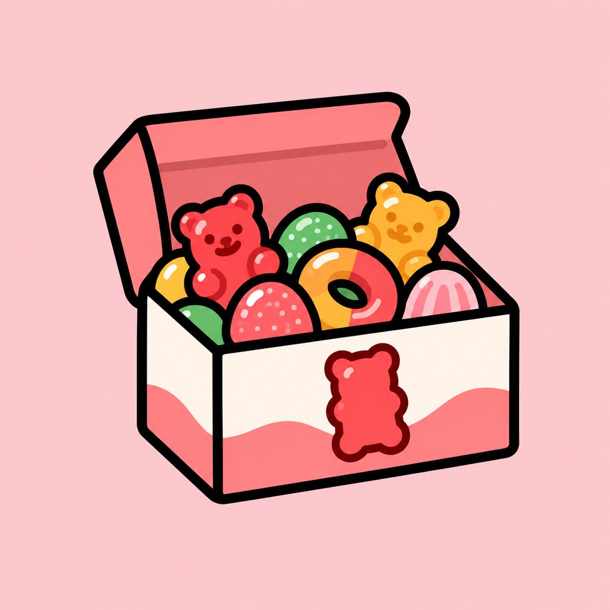 FOOD COME Gummy Box