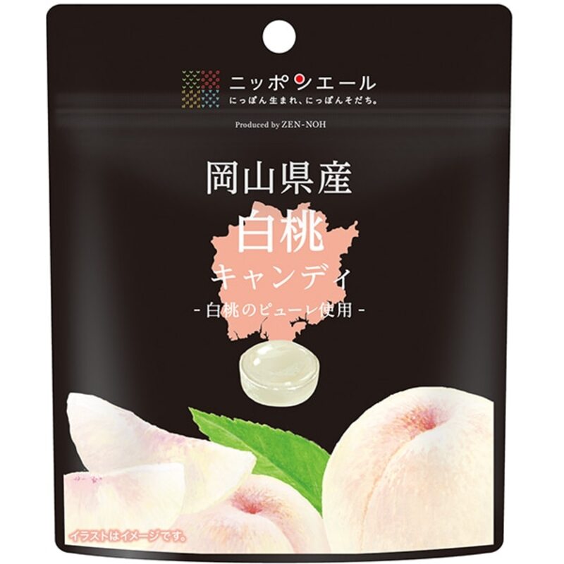 JA 全能日本啤酒 岡山縣產 白桃味糖果 30g