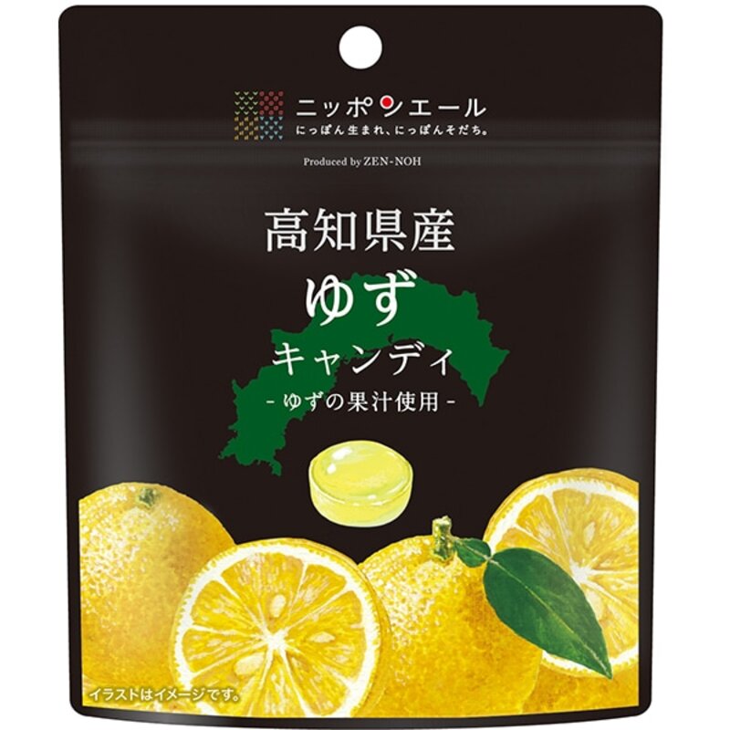 JA 全能日本啤酒 高知縣柚子糖 30g