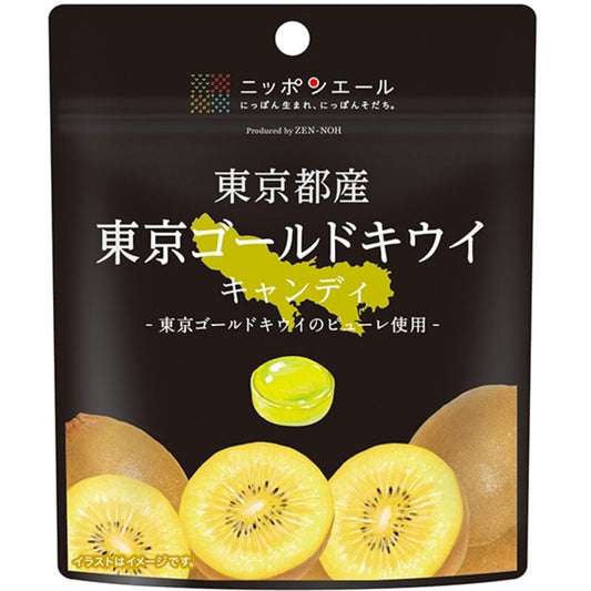 JA Zennoh Nippon Ale Tokyo Gold Kiwi Candy from Tokyo 30g