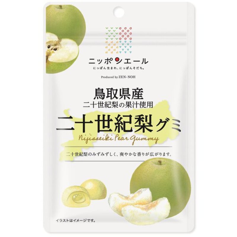 JA Zennoh 日本啤酒 鳥取縣二十精梨軟糖 40g