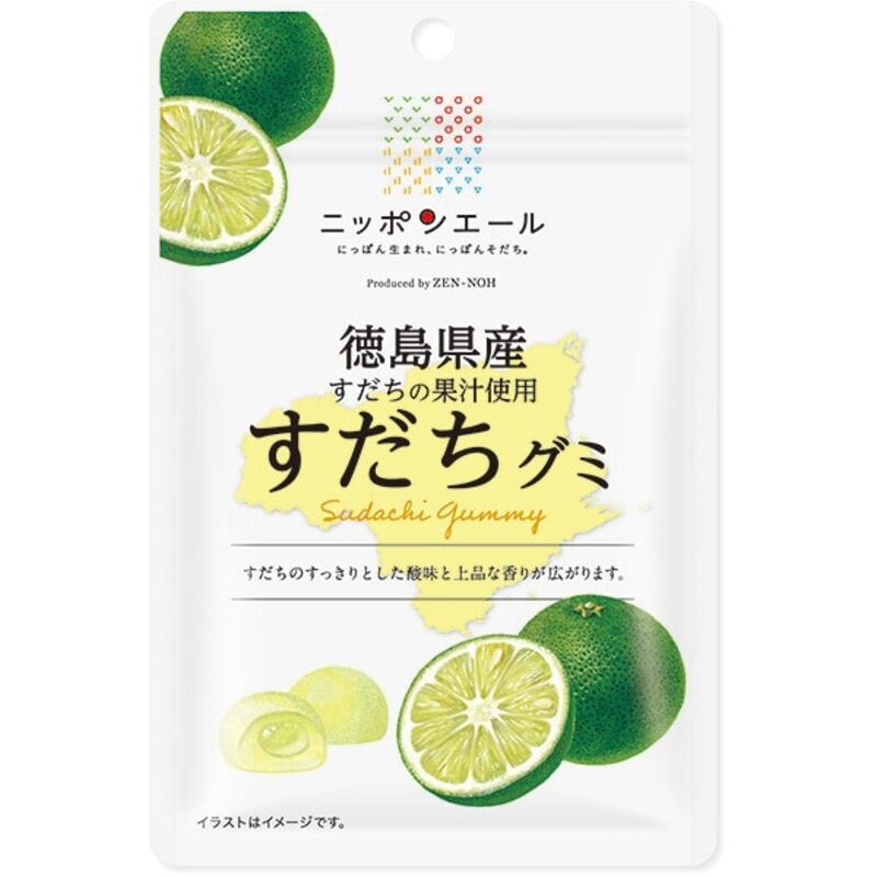 JA Zennoh 日本啤酒 德島縣須達奇軟糖 40g