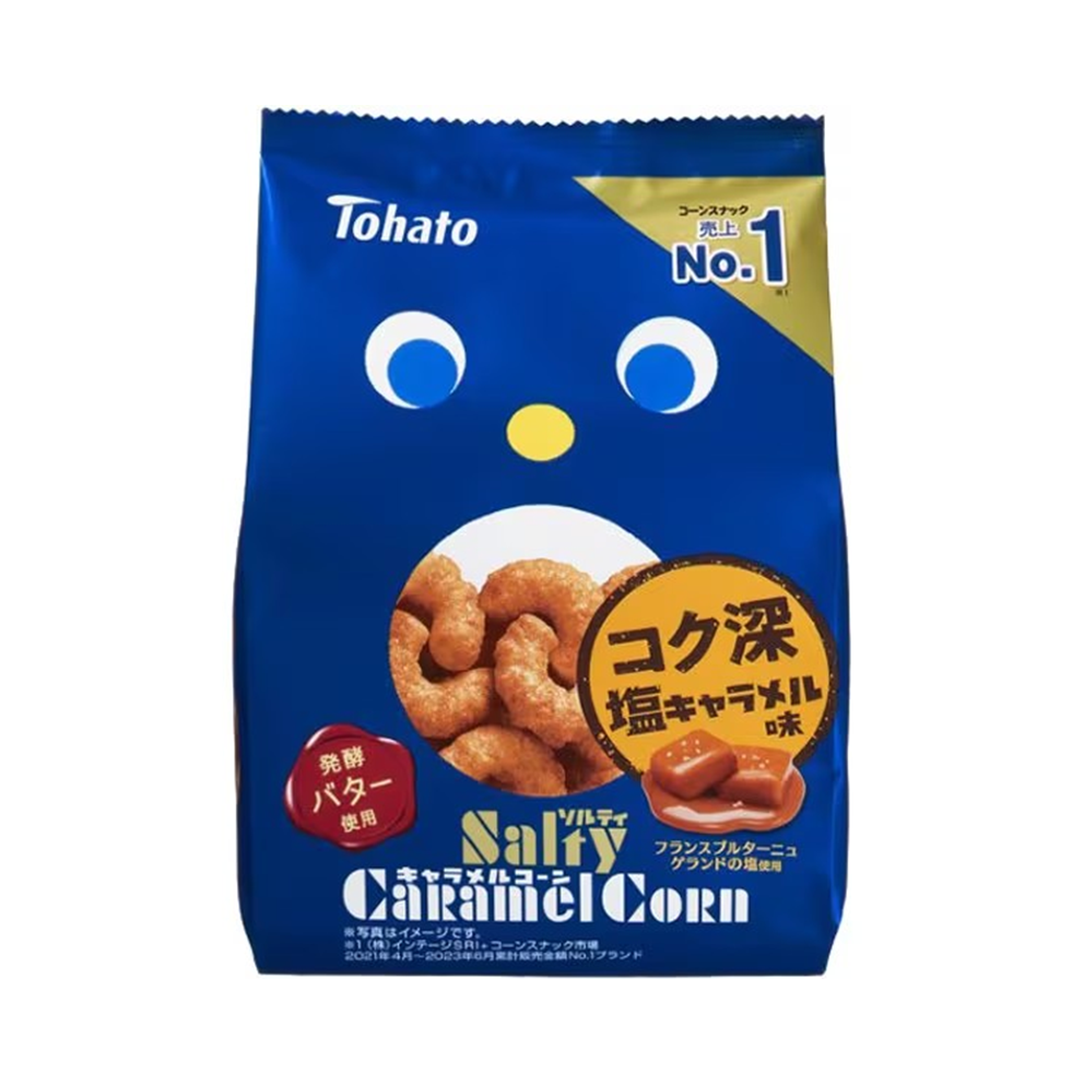 Tohato Salty caramel corn 67g