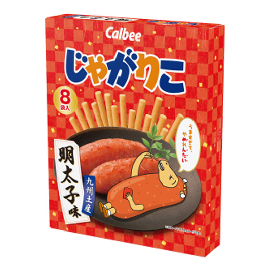 Kyushu limited Jagariko mentaiko flavor 8 bags