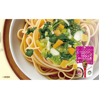 blue chip Dried vegetable mix R ingredients that make udon delicious 50g