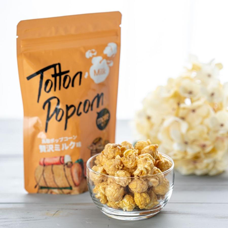 OKAWARI POPCORN Luxury Milk flavor