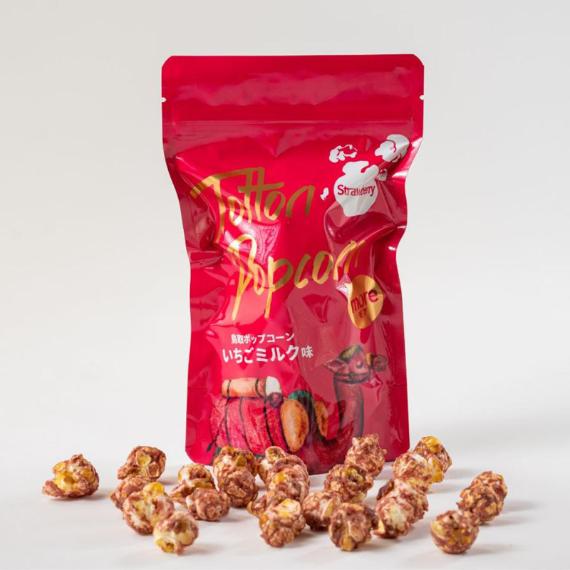 OKAWARI 爆米花 草莓牛奶味