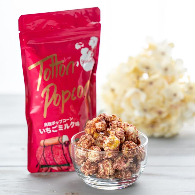 OKAWARI 爆米花 草莓牛奶味