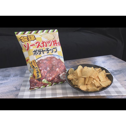 Aizu sauce katsudon style potato chips 120g