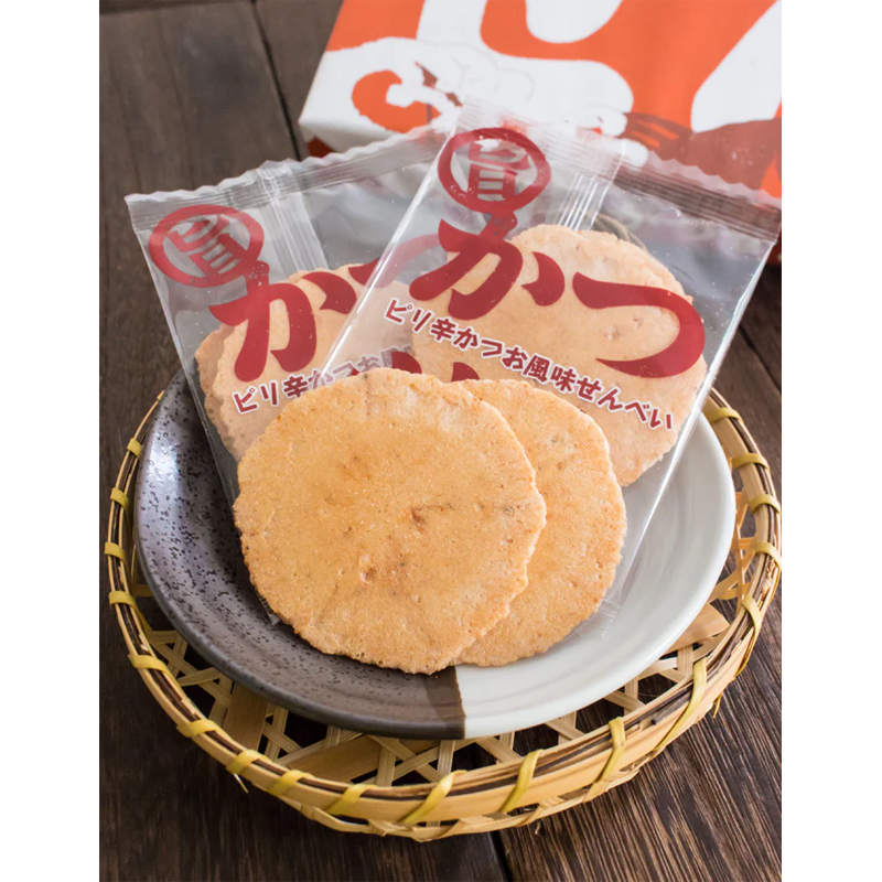 Delicious bonito crackers 32 sheets (2 sheets x 16 bags)